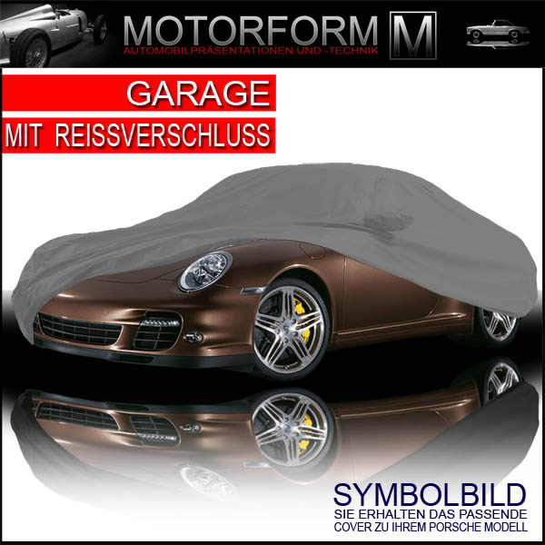 Silver Indoor Zip Cover for Maserati Biturbo Cabrio