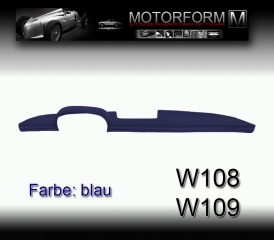 Armaturenbrett-Cover / Abdeckung Mercedes W108/W109 blau