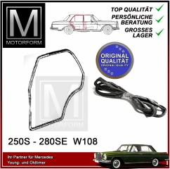 Rear right passenger's door rubber in OE quality 108