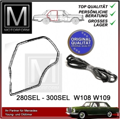 Rear right passenger's door rubber in OE quality 108 109 LWB