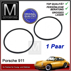 Pair of Headlight Rubbers Seals for Porsche 911 F G & 964