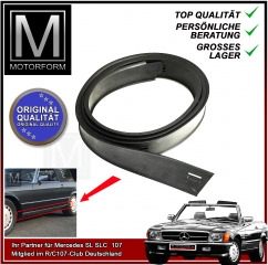 Linke Dichtung für Schweller-Zierleiste Mercedes SL R107