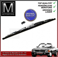 Stainless Steel Windscreen wiper blade for Mercedes SL SLC 107