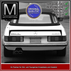 Mercedes SL SLC 107 Full Bumper Set - chromed - oe quality