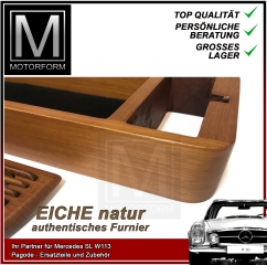 Mercedes SL 113 Pagoda wood set authentic oak