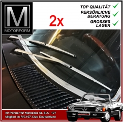1 Paar Scheibenwischerblätter Mercedes SL SLC W107