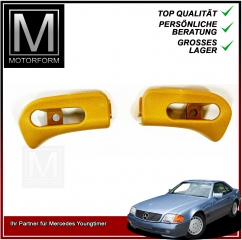 1 Paar Kappen für Mercedes SL R129 Sonnenblenden Halter DATTEL