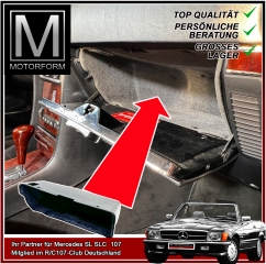 Glove Box Compartment Flocked for Mercedes SL SLC 107