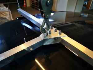 Hardtop-Lift for BMW 3 series E46 hoist + 220V E-Winch