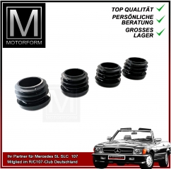 4 pieces set of sill caps for Mercedes SL 107 1971 to 89