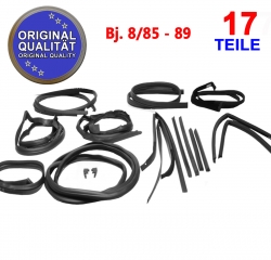 Original-Qualität - 17-teil. Dichtsatz R107 - Kaross./Soft./Hard