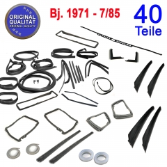 Original-Qualität - 40-teiliger Dichtsatz für SL 1971 - 7/85