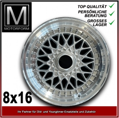 8x16 BBS Design Alufelge für Mercedes Baureihe 107 108 116 123