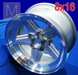 4 Felgen 8x17 + 9x17 Penta Design Glanzbett NEU