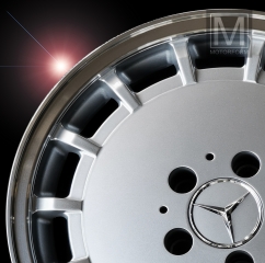 Orig. Nabenkappe zur 8x16 H2 ET11 Kanaldeckel Design Felge neu