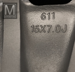7x15 H2 ET25 Kanaldeckel Felge neu hochwertiger Nachbau