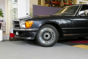 Satz 7x16 BBS Design Alufelgen Mercedes Baureihe 107 126 123