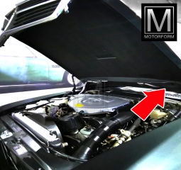 Kleine Motor Daemmmatte Daemmung Mercedes SL R107 KLEBEND