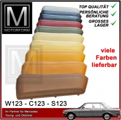 2 Türtaschen Kartentaschen für Mercedes W123 in BLAU