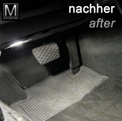 4x LED Interior lamp for Mercedes SL 107 and 126 SE SEL SEC