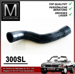 Lower Cooling Hose for Mercedes 300SL 107 like 1075011682