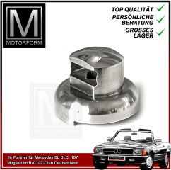 chrome lock cap for Hardtop Mercedes SL 107