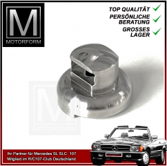 chrome lock cap for Hardtop Mercedes SL 107