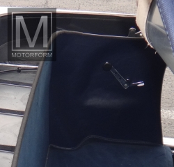 softtop compartment opener crank cover BLUE