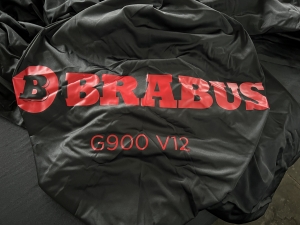 Class Cover für Mercedes BRABUS G900 W463-II  - SCHWARZ - LOGO