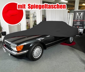 Stretch Indoor Schutzhülle mit Spiegeltaschen Mercedes SL R107