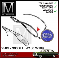 Mercedes W108 109 SEL Dichtsatz Karosserie 11 Dichtungen