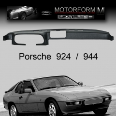 Porsche 924 Dashboard-Cover black