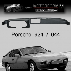 Armaturenbrett-Cover / Abdeckung Porsche 924 schwarz