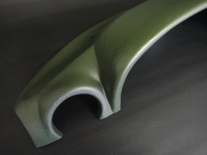 Armaturenbrett-Cover / Abdeckung Mercedes W107 SL SLC gruen