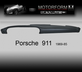 Armaturenbrett-Cover / Abdeckung Porsche 911 1969-85 schwarz