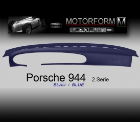 Armaturenbrett-Cover / Abdeckung Porsche 944 II blau