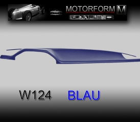 Mercedes 124-series Dashboard-Cover blue