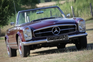 Mercedes SL W113 Pagode Chrom-Stossstangen-Set