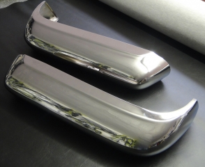 W113 chrome bumpers FRONT + REAR