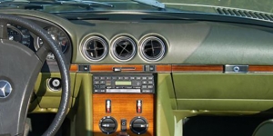 Zebranoholz Zierstreifen-Set Mercedes SL SLC W107 EU-Ausführung