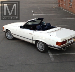 Dichtung für Mercedes SL SLC W107 Chromgrillrahmen