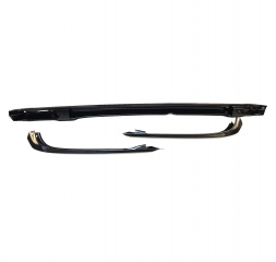 3 pieces rear bumper steel frame set for Mercedes SL SLC 107