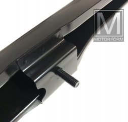 3 pieces rear bumper steel frame set for Mercedes SL SLC 107