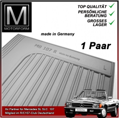 1 Paar Einstiegsleisten Mercedes SL SLC grau made in Germany