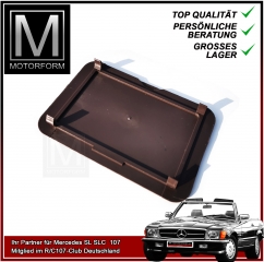 Mercedes-Benz SL SLC 107 Fuse Box Lid brazil brown