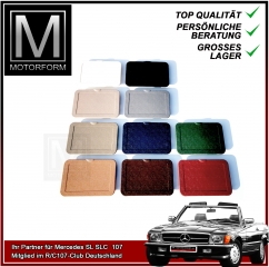 Mercedes-Benz SL SLC 107 Fuse Box Lid brazil brown