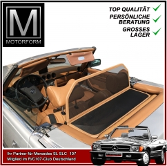 Windschott dattel Mercedes 280SL - 560SL  R107 W107
