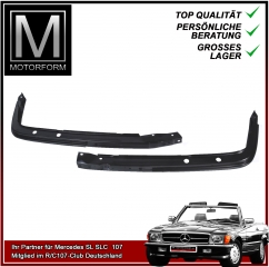 2er Set Stossstangentraeger vorne Mercedes SL SLC W107