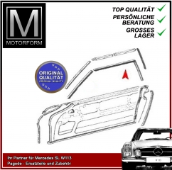 Mercedes 113 Pagoda Right Softtop rubber seal Original Quality
