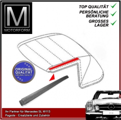 Mercedes SL 113 Pagoda Softtop Seal OE Quality